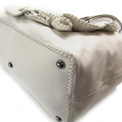 Valentino Garavani Leather Rosette Tote 6 of 9