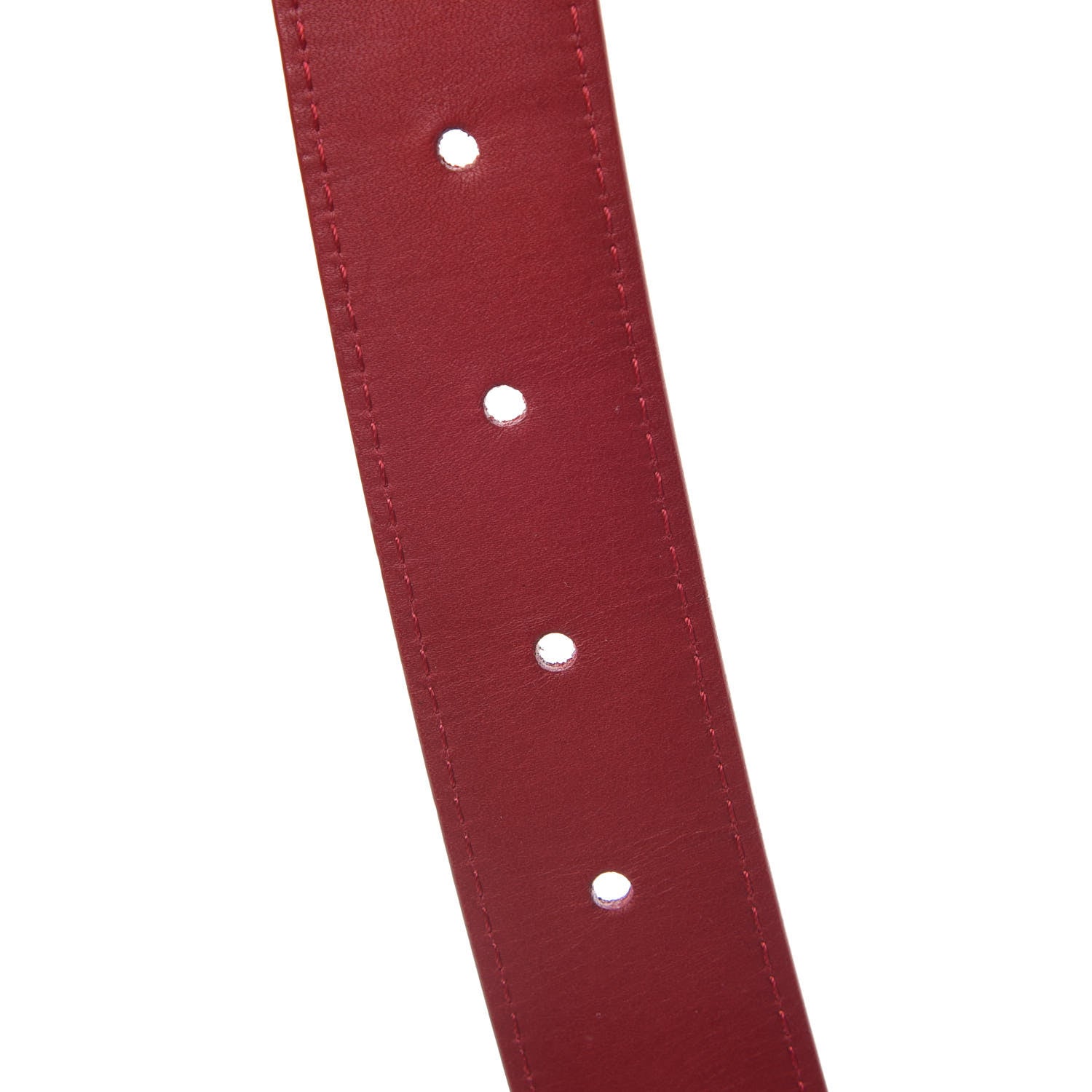 Louis Vuitton Monogram Multicolor LV Cut Reversible Belt 80 32 White Grenade 6 of 7