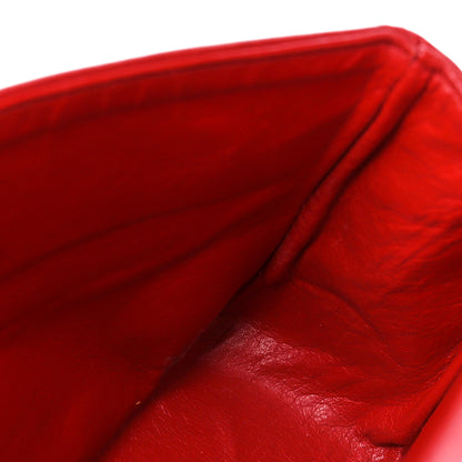 Chanel Lambskin Quilted Small Double Flap Red 10 of 16