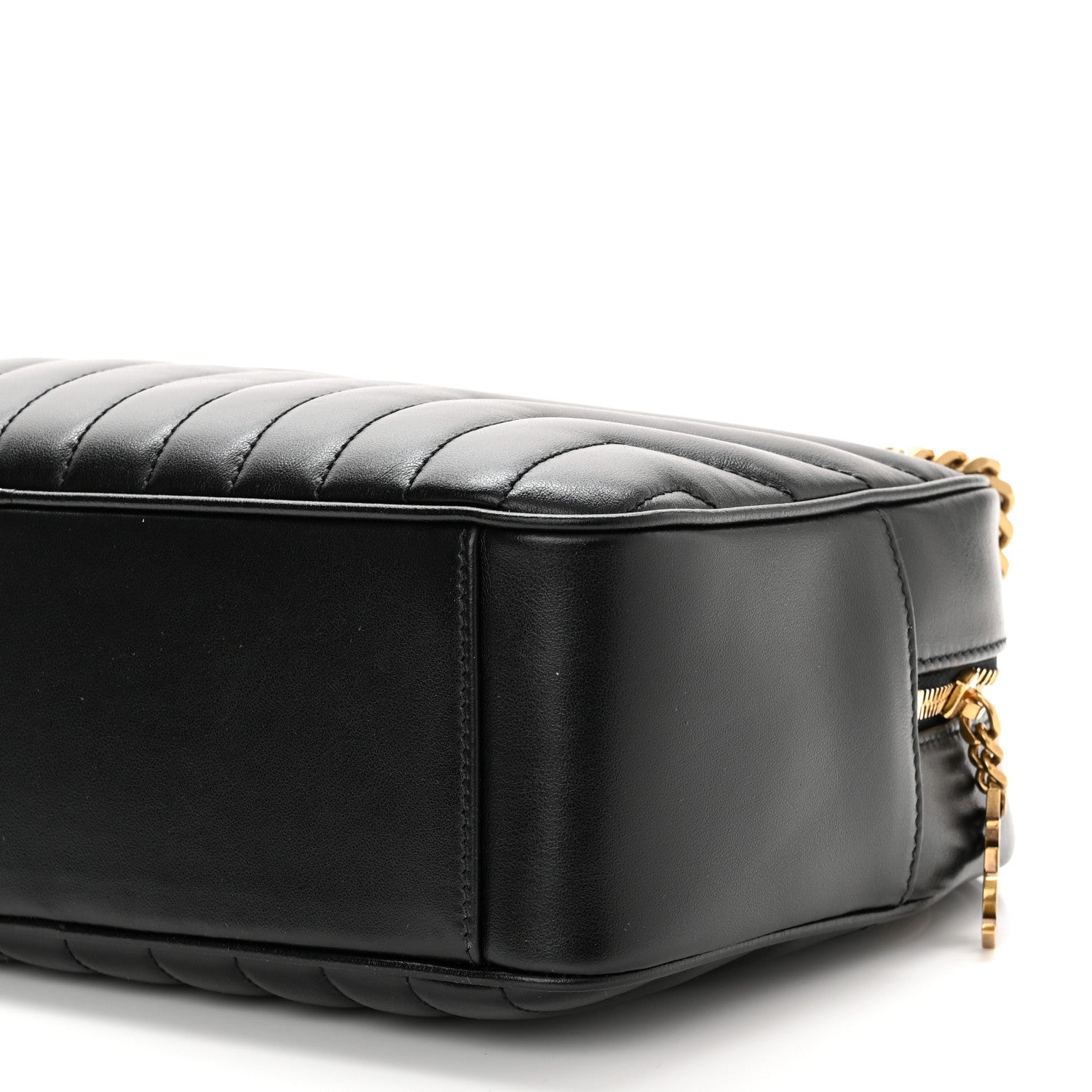 Saint Laurent Calfskin Matelasse Joan Camera Bag Black 10 of 10