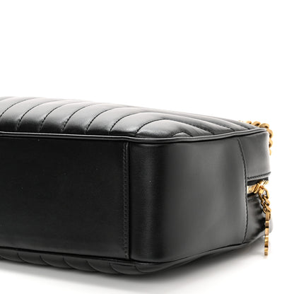 Saint Laurent Calfskin Matelasse Joan Camera Bag Black 10 of 10