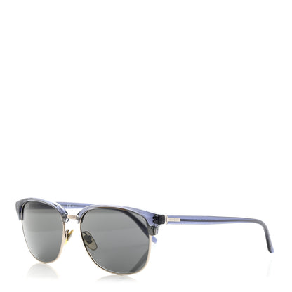 Gucci Acetate Metal Rectangle Sunglasses GG 2227/S Blue 1 of 8