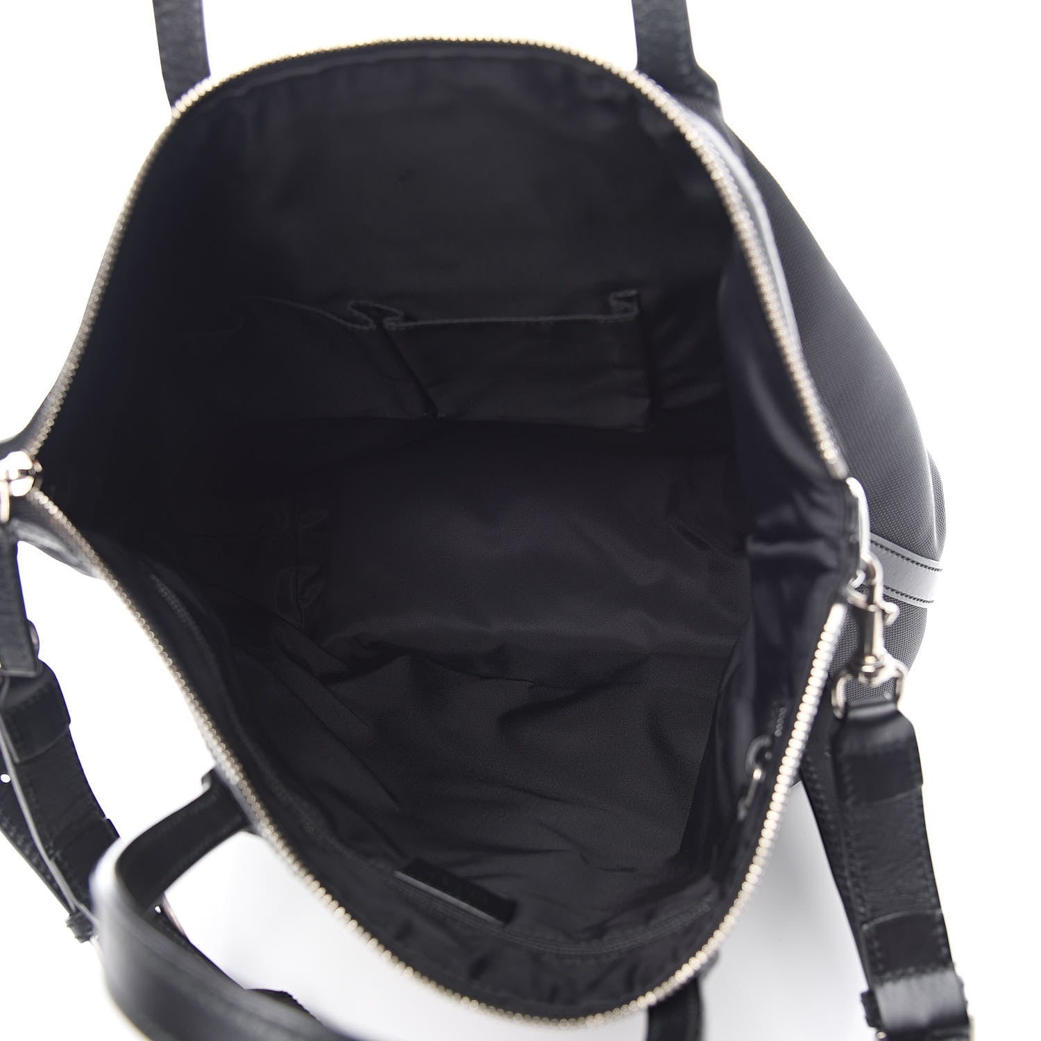 Gucci Techno Canvas Web Vertical Tote Black 5 of 10