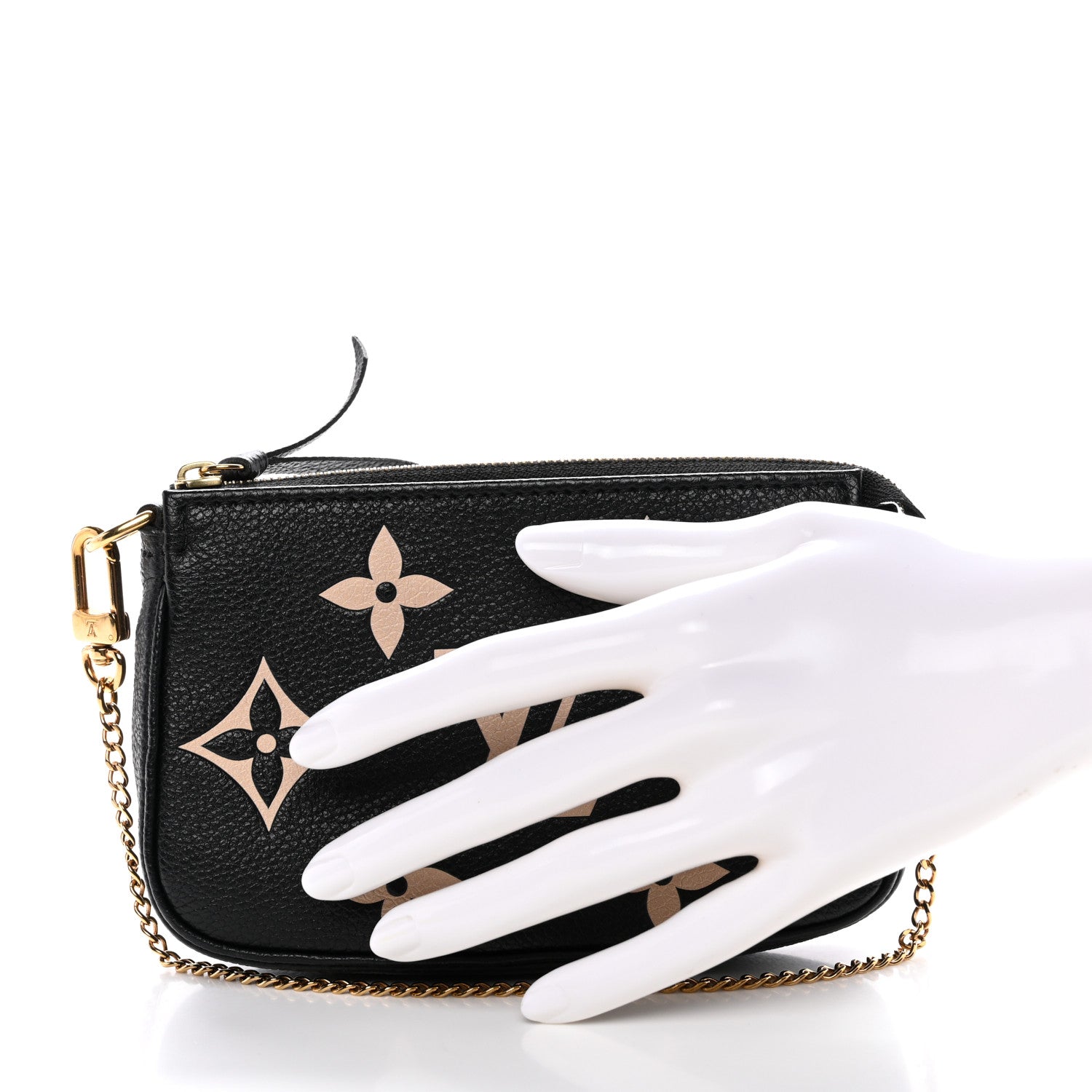 Louis Vuitton Empreinte Monogram Giant Mini Pochette Accessories Black 2 of 6