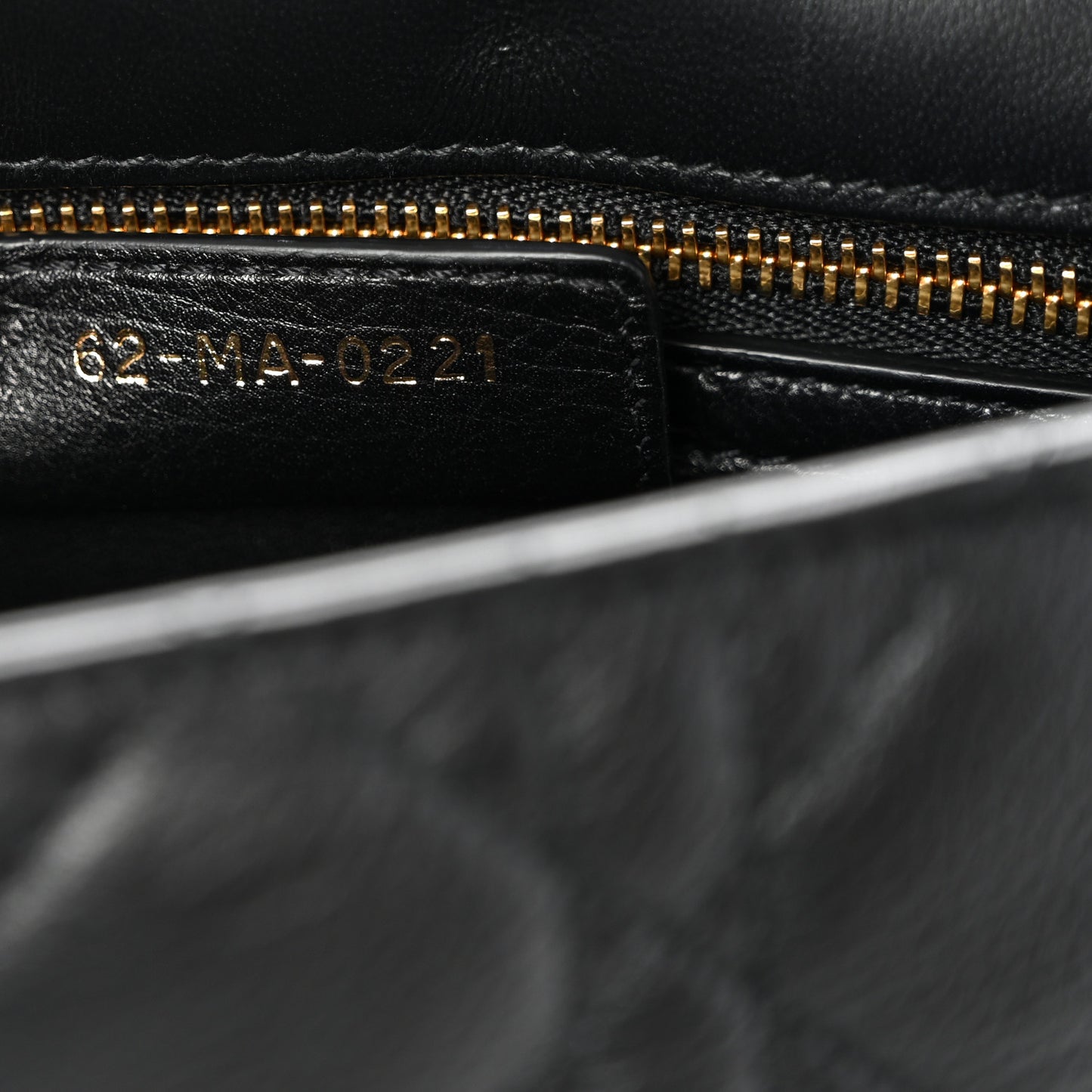 Calfskin Cannage Small Caro Bag Black