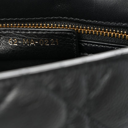 Christian Dior Calfskin Cannage Small Caro Bag Black 7 of 10