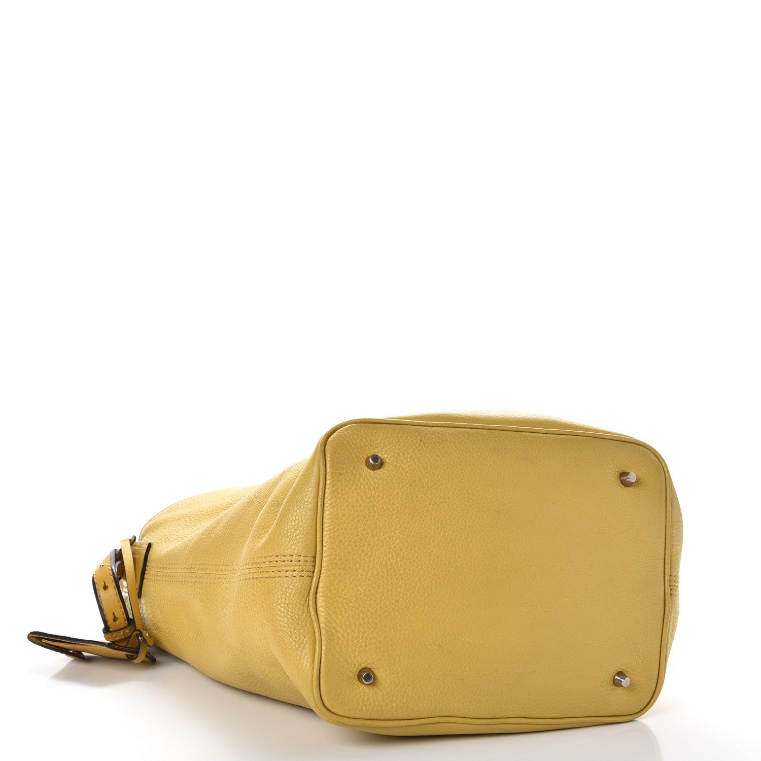Burberry Grainy Calfskin Medium Susanna Hobo Bright Straw 4 of 16
