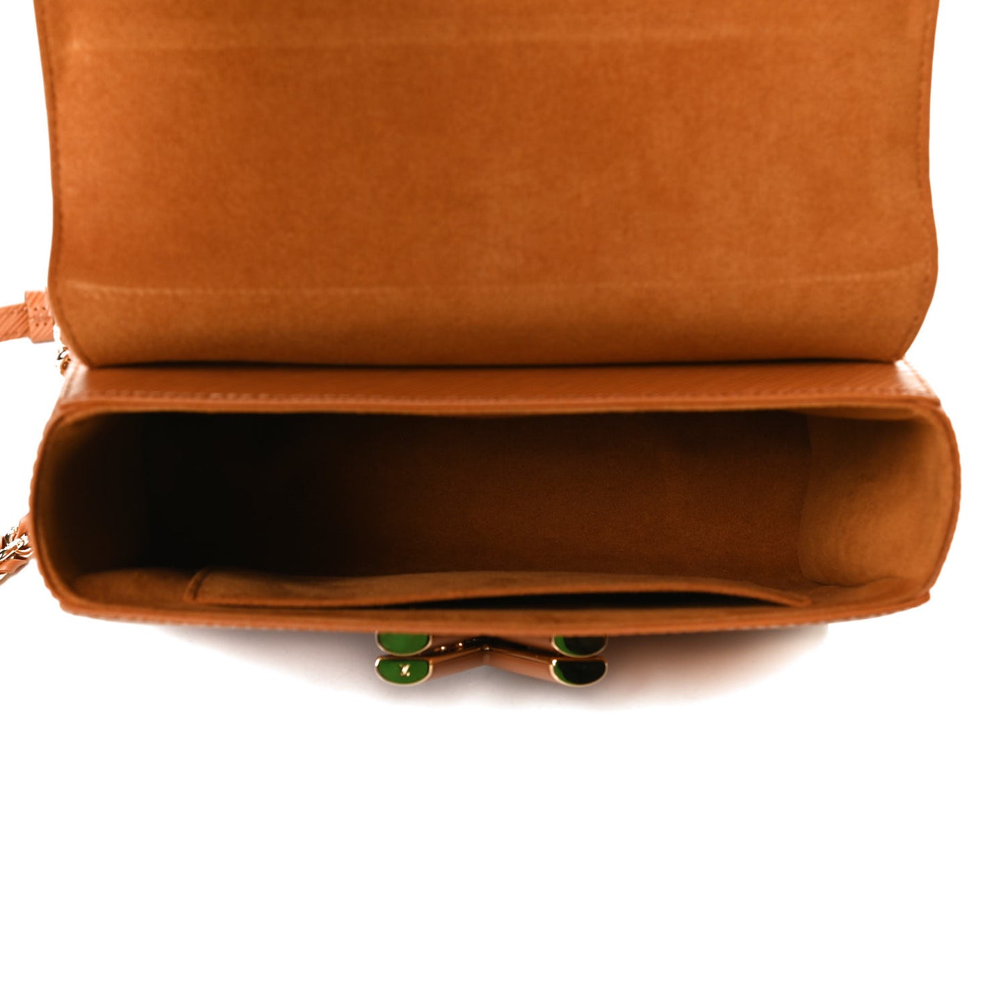 Epi Twist Shoulder Bag MM Gold Miel