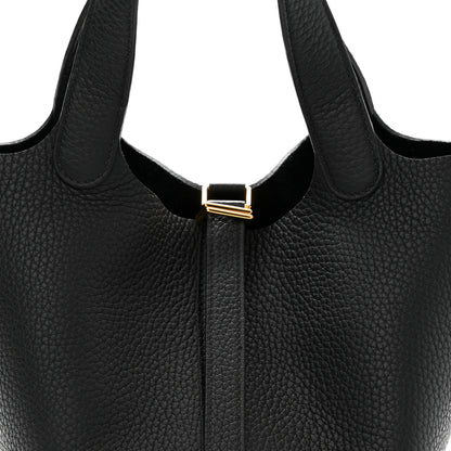 Hermes Taurillon Clemence Picotin Lock 18 PM Black 8 of 11
