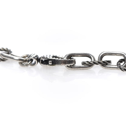 Gucci Sterling Silver Garden Ouroboros Snake Pendant Necklace 5 of 6