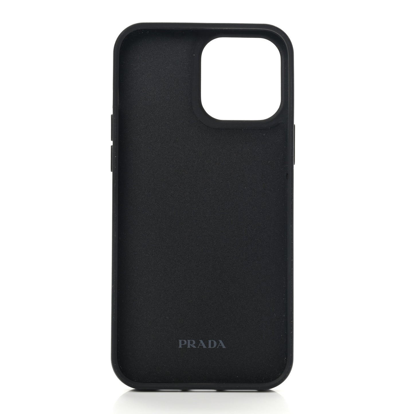 Saffiano Metal iPhone 13 Pro Max Case Black