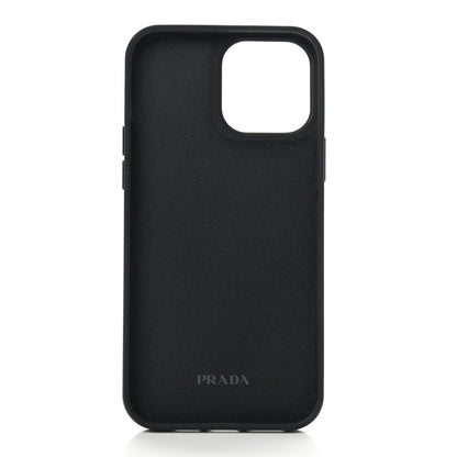 Prada Saffiano Metal iPhone 13 Pro Max Case Black 5 of 9