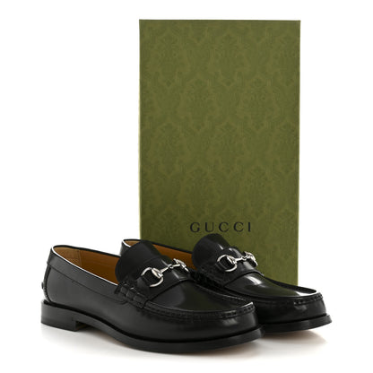 Gucci Millennial Ribot Mens Horsebit Loafers 9 Black 12 of 12