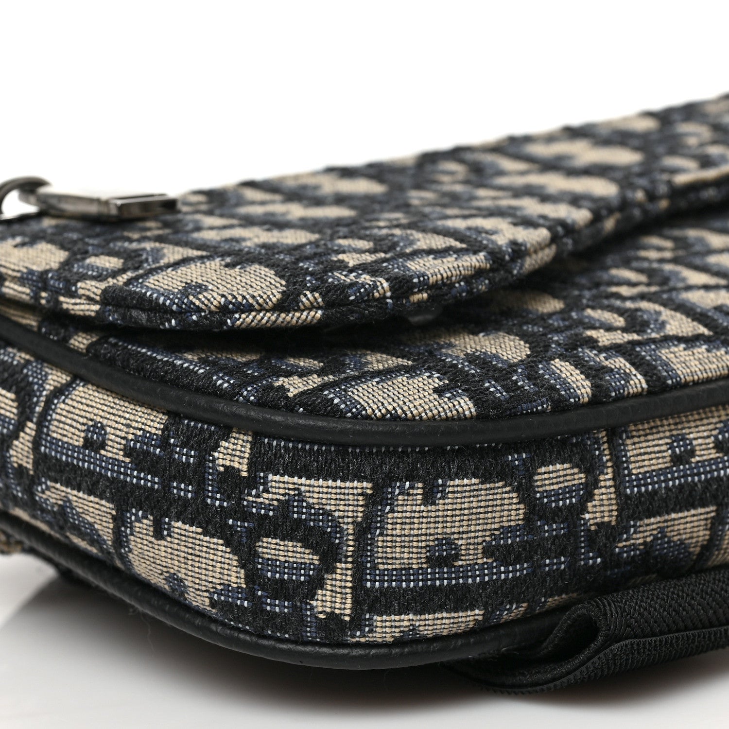 Christian Dior Oblique Arm Pouch Blue 7 of 8