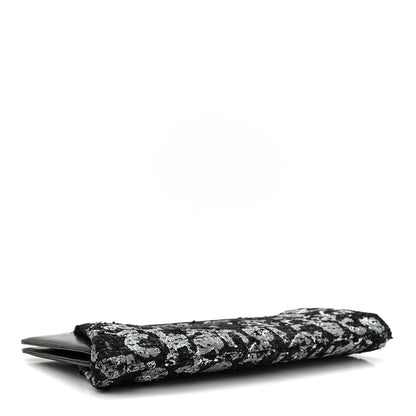 Chanel Lambskin Tweed We Need Clutch Black 4 of 10
