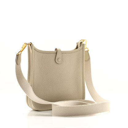 Hermes Taurillon Clemence Amazone Evelyne TPM Beton 3 of 10