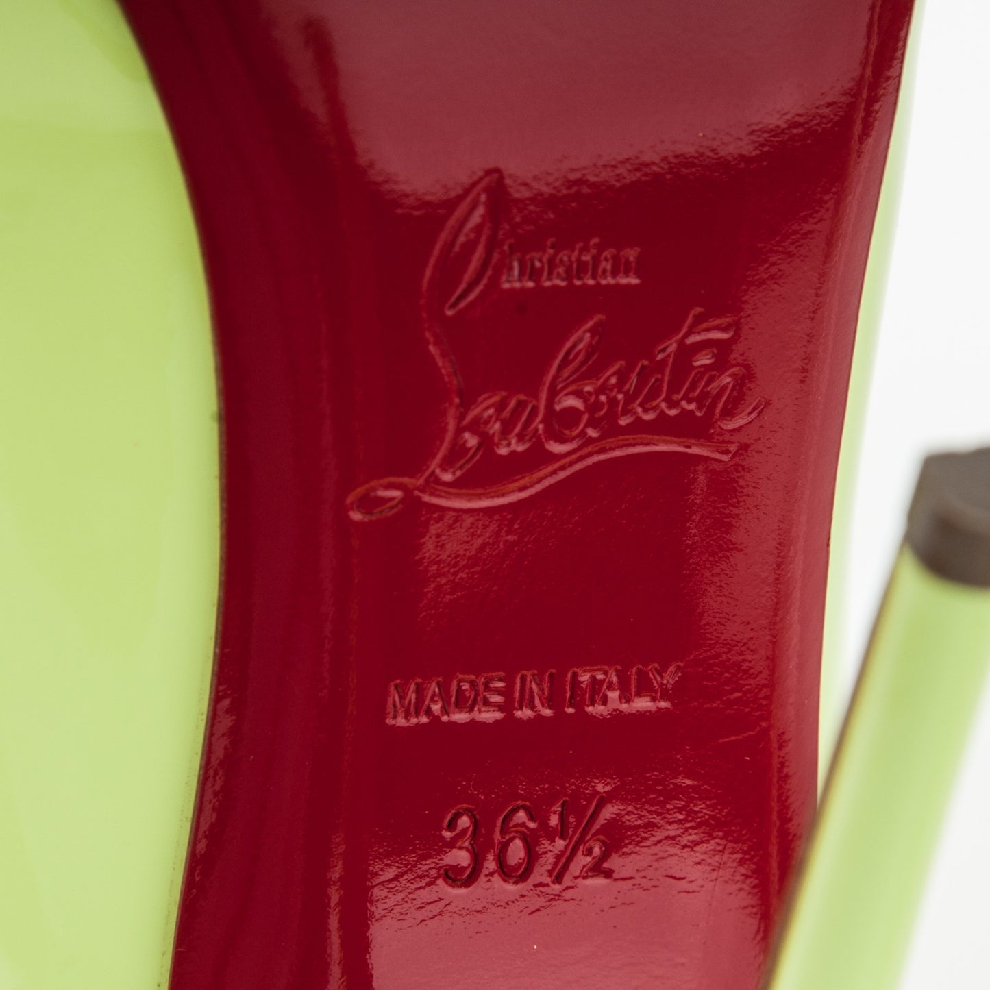 Patent So Kate 120 Pumps 36.5 Neon Yellow
