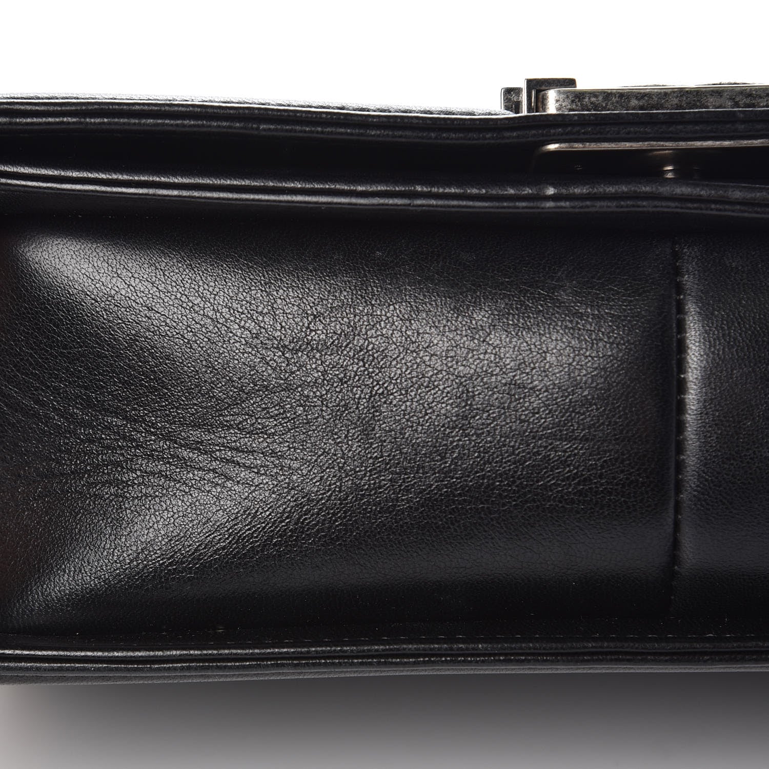 Chanel Lambskin Quilted Medium Boy Flap Black 15 of 15
