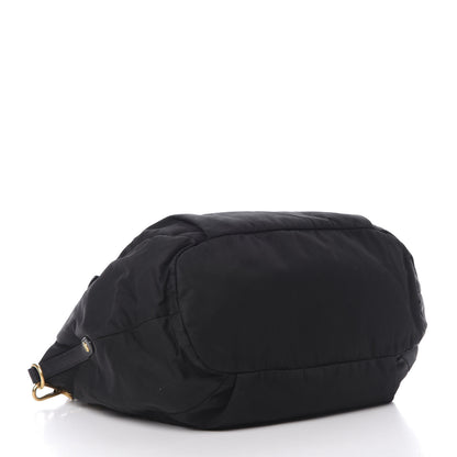 Prada Tessuto Nylon Soft Calf Tote Black 4 of 16