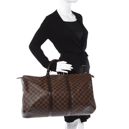 Louis Vuitton Damier Ebene Keepall 50 2 of 6