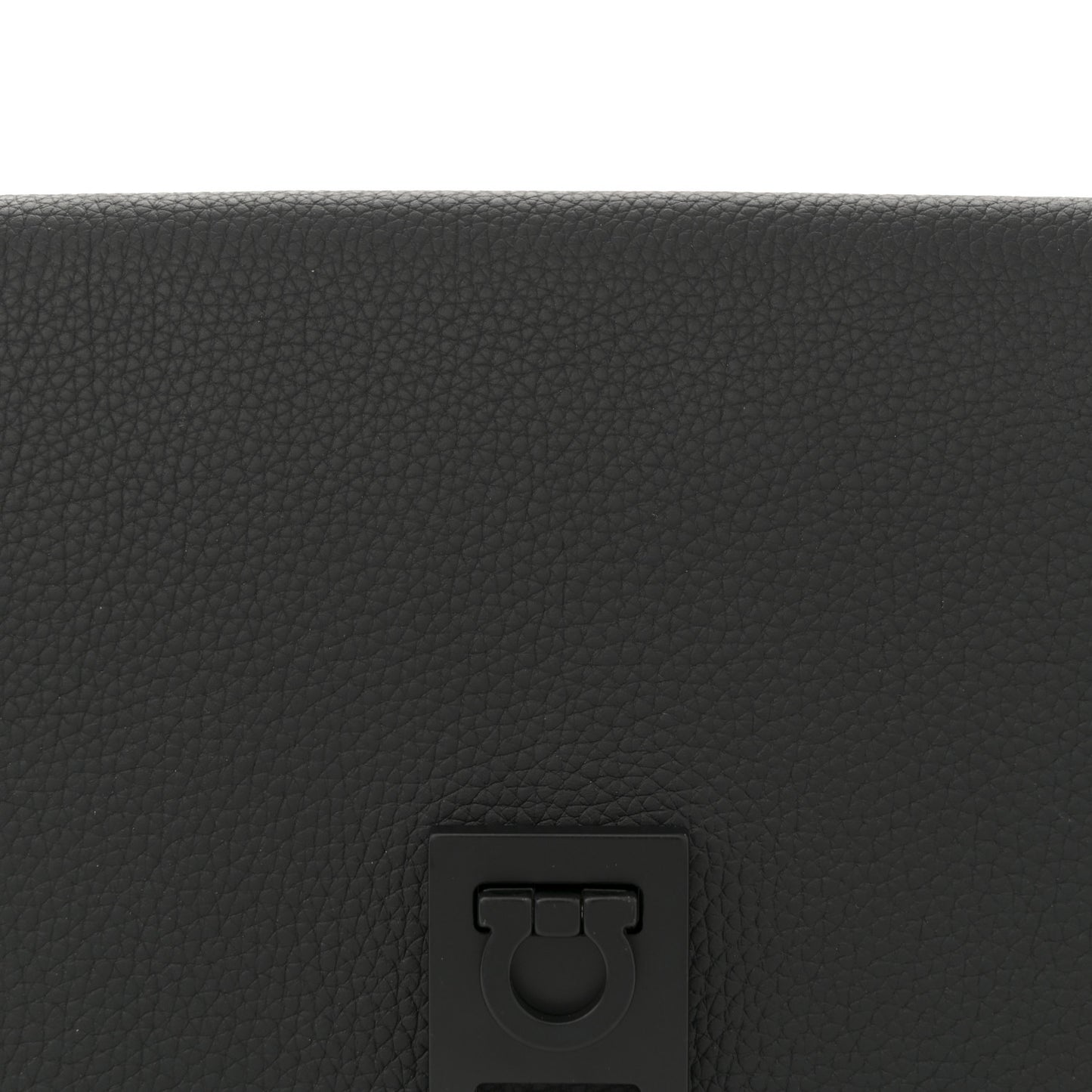 Grained Calfskin Belt Bag Black