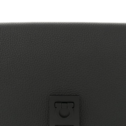 Salvatore Ferragamo Grained Calfskin Belt Bag Black 7 of 9