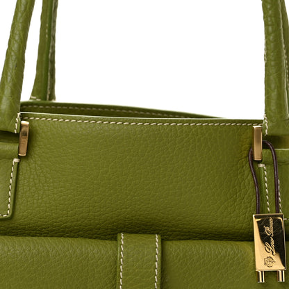 Loro Piana Odessa Mini Globe Shoulder Bag Green 7 of 13
