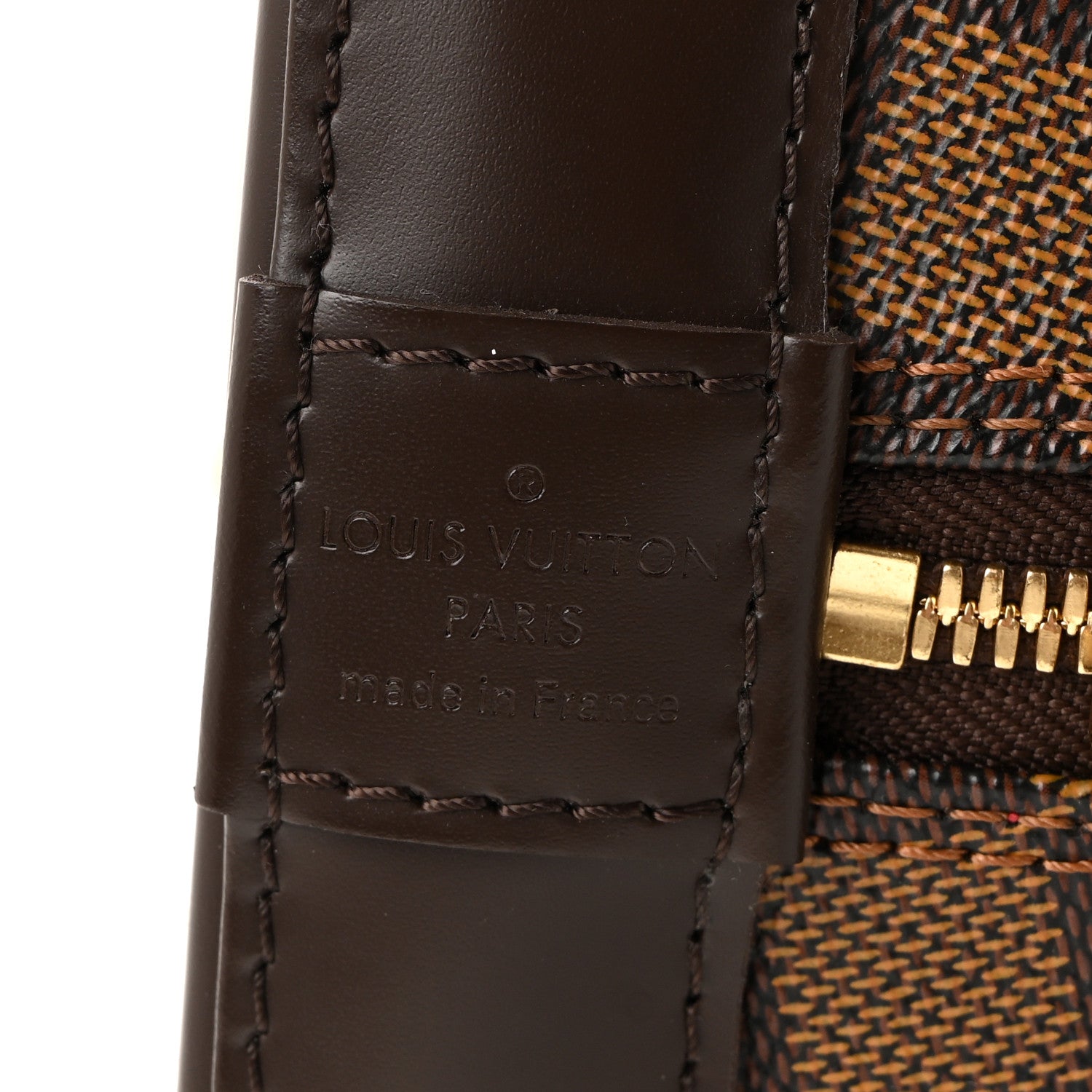 Louis Vuitton Damier Ebene Alma PM 6 of 9