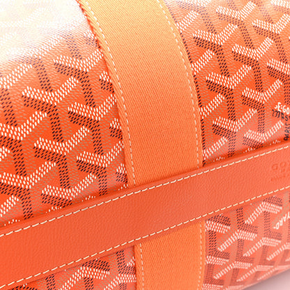 Goyard Goyardine Barrel 40 Sports Bag Orange 10 of 10