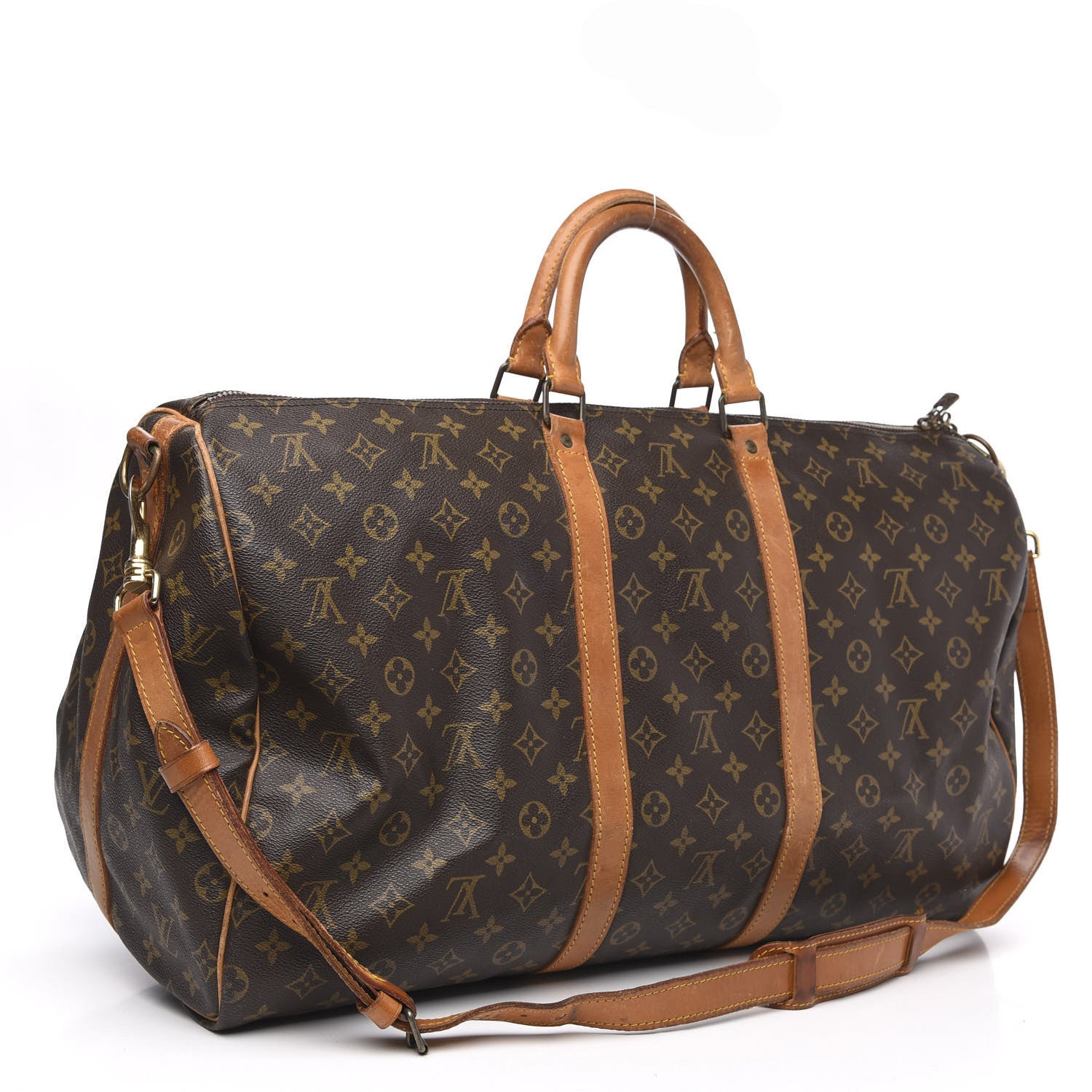 Louis Vuitton Monogram Keepall Bandouliere 55 2 of 16