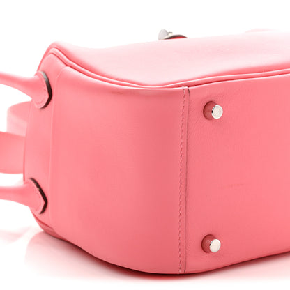 Hermes Swift Mini Lindy 20 Rose Ete 9 of 12