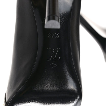 Louis Vuitton Monogram Studded Cherie Pumps 37.5 Black 6 of 8