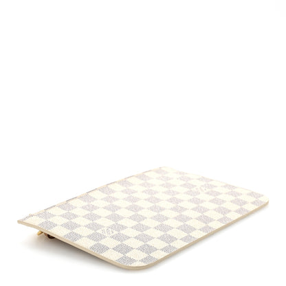 Louis Vuitton Damier Azur Neverfull MM GM Pochette 4 of 9