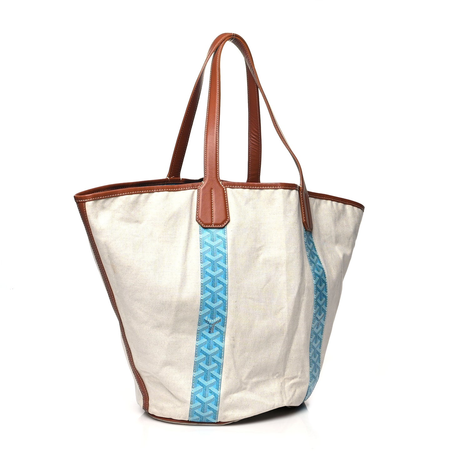 Goyardine Reversible Belharra Light Blue