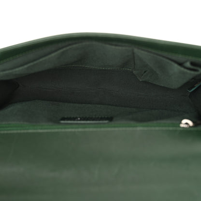 Chanel Lambskin Quilted New Medium Boy Flap Dark Green 5 of 15