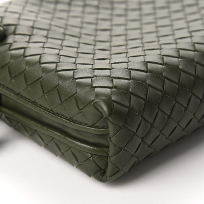 Bottega Veneta Nappa Intrecciato Nodini Crossbody Messenger Moss 6 of 10