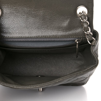 Chanel Caviar Quilted Mini Square Flap Dark Charcoal 4 of 16