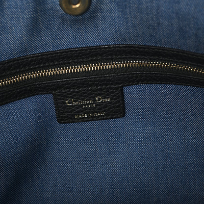 Christian Dior Denim Dior D Light Tote Blue 6 of 11
