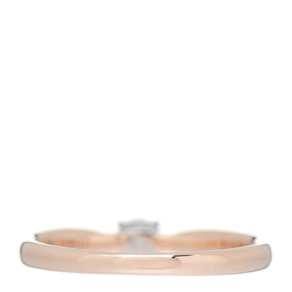 Tiffany 18K Rose Gold Platinum Diamond .19ct Harmony Solitaire Engagement Ring 52 6 3 of 5