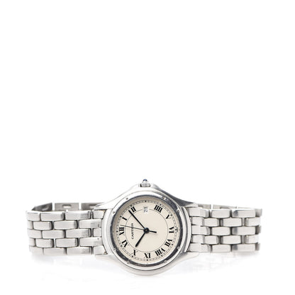 Cartier Stainless Steel 33mm Cougar Quartz Watch 2 of 5