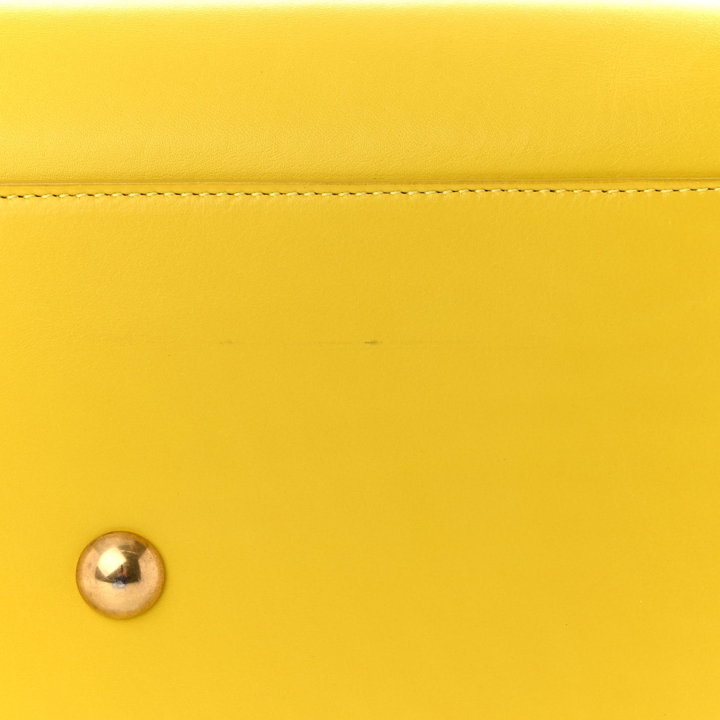Calfskin Classic Duffle 6 Yellow