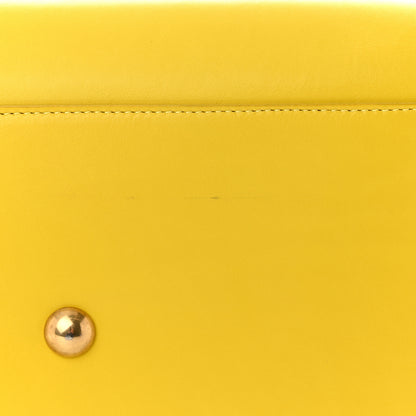 Saint Laurent Calfskin Classic Duffle 6 Yellow 12 of 14