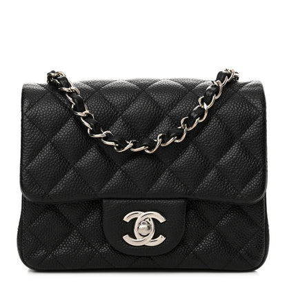 Chanel Caviar Quilted Mini Square Flap Black 1 of 13