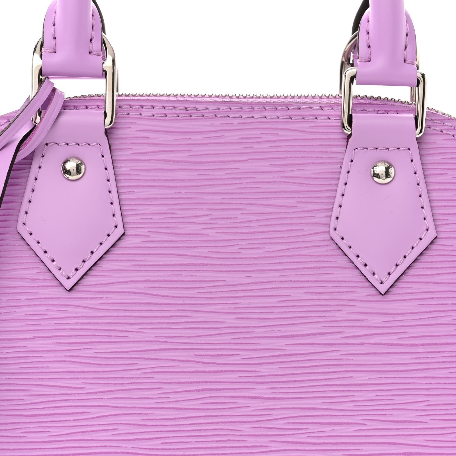 Louis Vuitton Epi Jacquard Alma BB Lilac 7 of 9