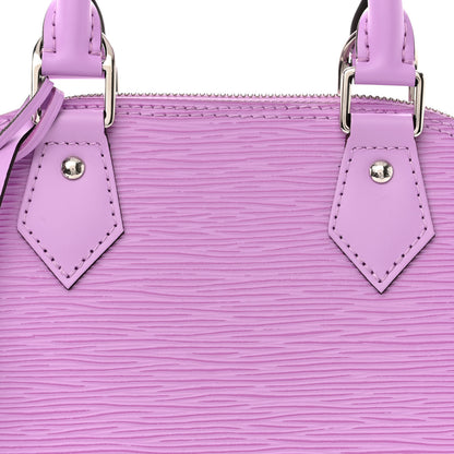 Louis Vuitton Epi Jacquard Alma BB Lilac 7 of 9