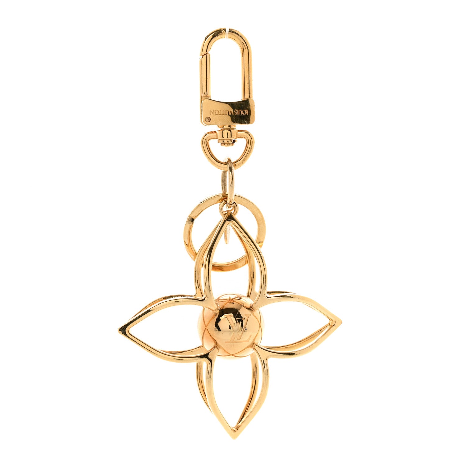 Louis Vuitton Sphere Bag Charm Gold 1 of 4