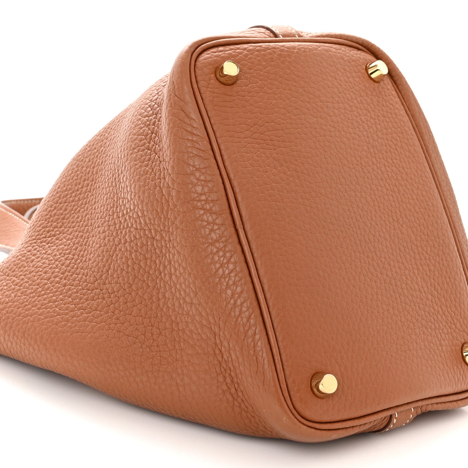 Hermes Taurillon Clemence Picotin Lock 18 PM Gold 9 of 11