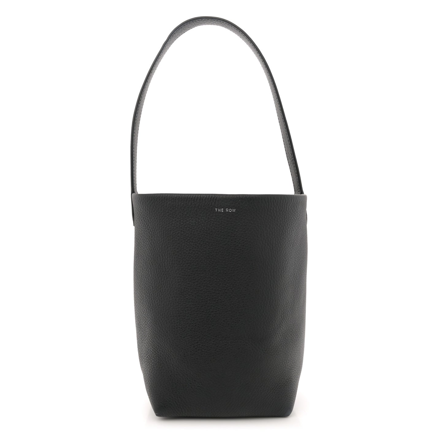 Grained Calfskin Small N/S Park Tote Black