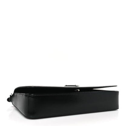 Prada Spazzolato Femme Flap Shoulder Bag Black 4 of 8