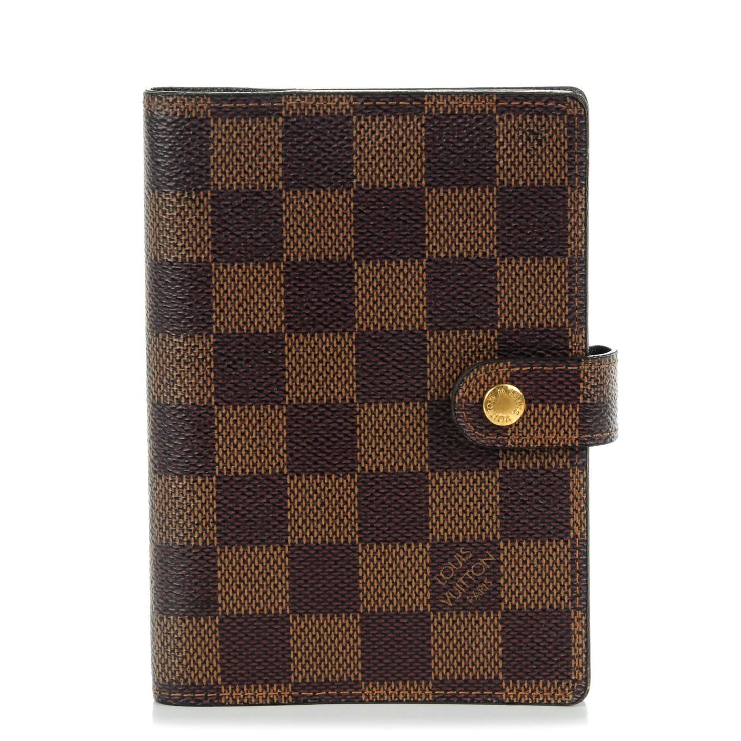 Damier Ebene Small Ring Agenda Cover